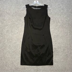Alyx Black Sleeveless Sheath Mini Dress